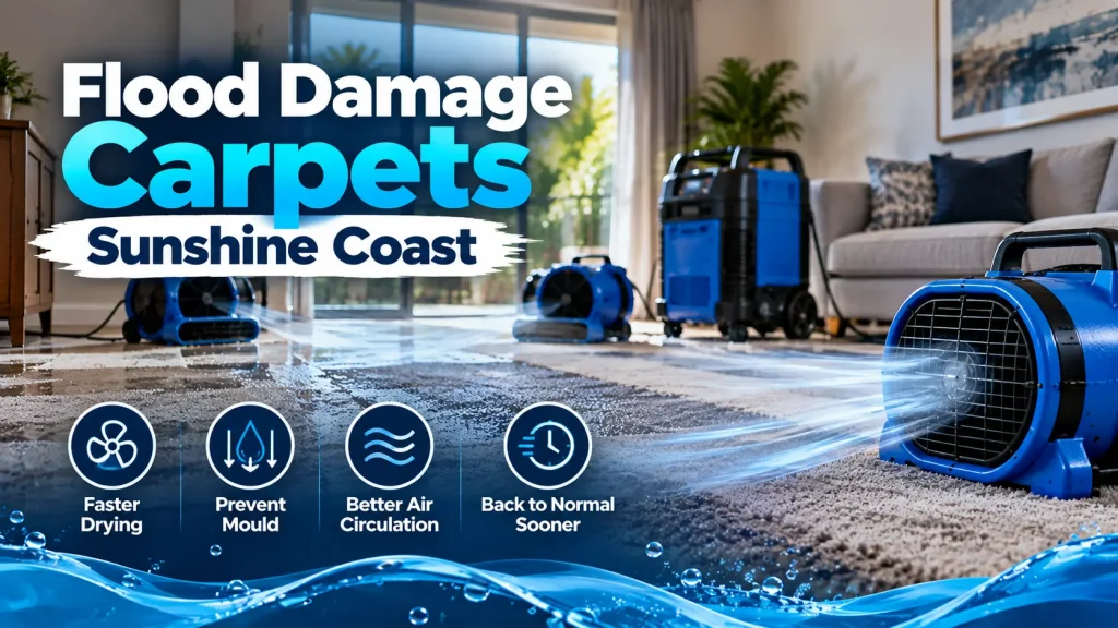 Flood Damage Carpets Sunshine Coast