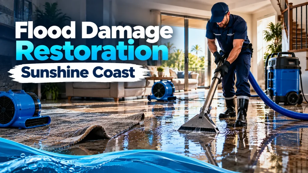 Flood Damage Restoration Sunshine Coast