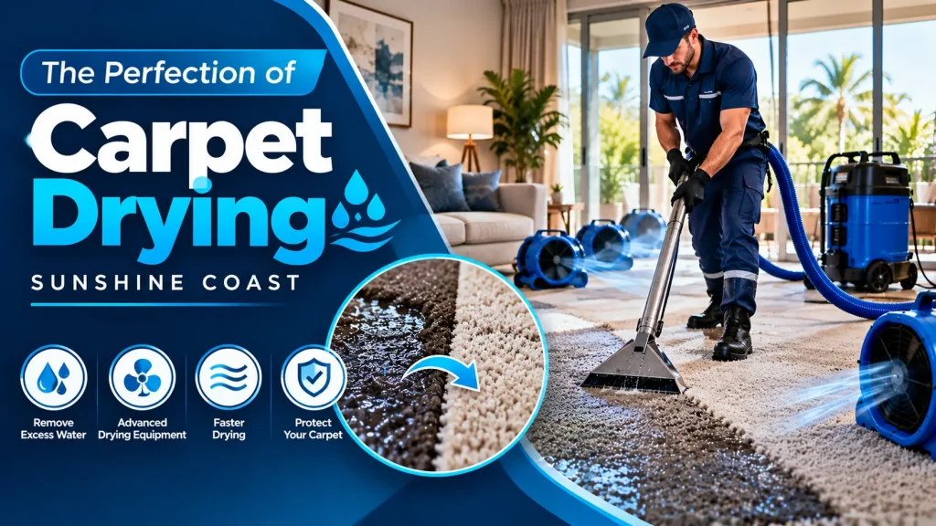 The Perfection of Carpet Drying Sunshine Coast