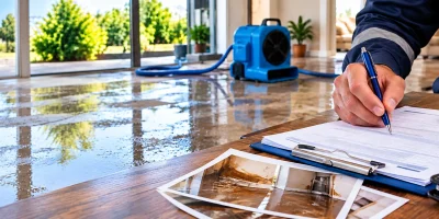 Water Damage Insurance Work Service